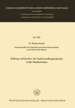 Stellung Und Struktur Der Textilveredlungsindustrie in Den Niederlanden
