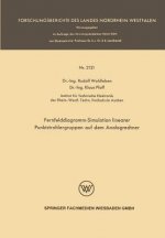 Fernfelddiagramm-Simulation Linearer Punktstrahlergruppen Auf Dem Analogrechner