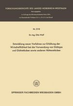 Entwicklung Neuer Verfahren Zur Erhoehung Der Wirtschaftlichkeit Bei Der Verwendung Von Gichtgas Und Gichtstauben Sowie Anderen Huttenstauben
