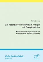 Potenzial von Photovoltaik-Anlagen mit Energiespeicher