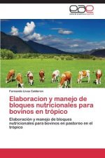 Elaboracion y Manejo de Bloques Nutricionales Para Bovinos En Tropico