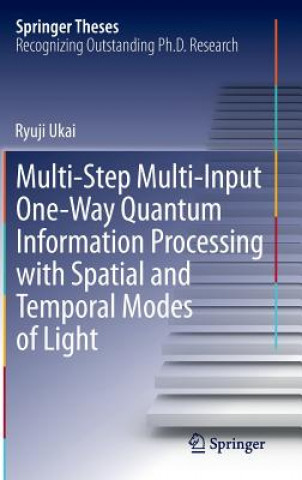Multi-Step Multi-Input One-Way Quantum Information Processing with Spatial and Temporal Modes of Light