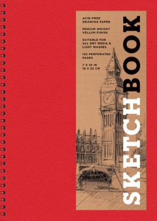 Sketchbook (Basic Medium Spiral Red)