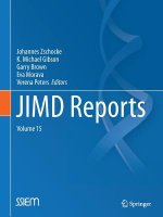 JIMD Reports, Volume 15