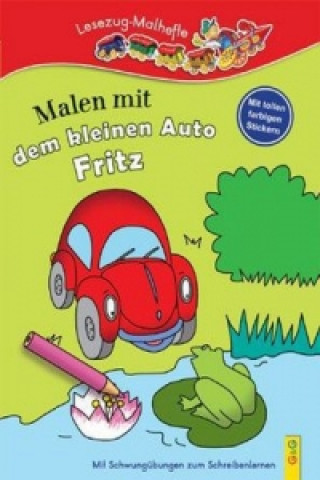 Malen mit dem kleinen Auto Fritz