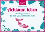 Achtsam leben - Tischaufsteller