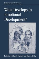 What Develops in Emotional Development?