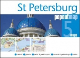 St. Petersburg PopOut Map