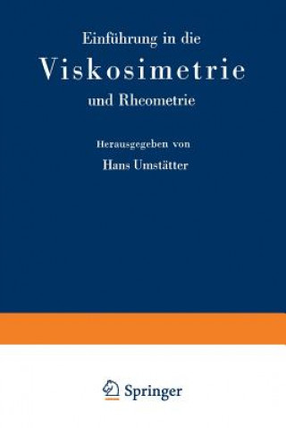 Einf hrung in Die Viskosimetrie Und Rheometrie