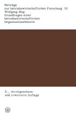 Grundfragen Einer Betriebswirtschaftlichen Organisationstheorie