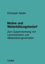 Motive Und Weiterbildungsbedarf