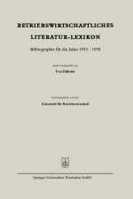 Betriebswirtschaftliches Literatur-Lexikon