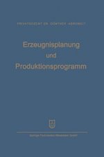 Erzeugnisplanung Und Produktionsprogramm