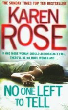 No One Left To Tell. Todeskleid, englische Ausgabe