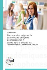 Comment Enseigner La Grammaire En Lycee Professionnel ?
