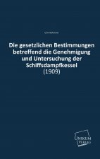 Die gesetzlichen Bestimmungen betreffend die Genehmigung und Untersuchung der Schiffsdampfkessel