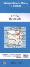 Topographische Karte Bayern Bayreuth