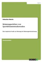 Belastungserleben von Sportlehramtsstudierenden