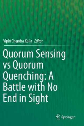 Quorum Sensing vs Quorum Quenching: A Battle with No End in Sight