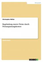 Begrundung starrer Preise durch Preisanpassungskosten