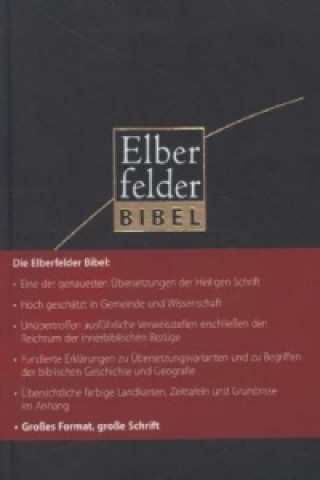 Elberfelder Bibel 2006 - Großausgabe Kunstleder mit Griffregister