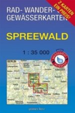 Rad-, Wander- & Gewässerkarte Spreewald, 2 Bl.