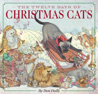 Twelve Days of Christmas Cats (Hardcover)