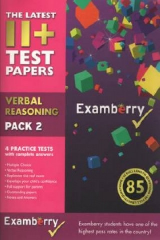 11+ Test Papers - Verbal Reasoning Pack 2