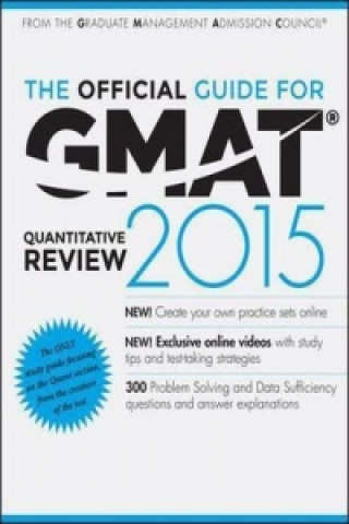 Official Guide for GMAT Quantitative Review 2015 With Online