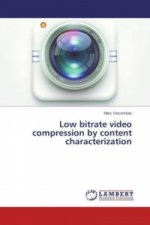 Low bitrate video compression by content characterization