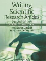 Writing Scientific Research Articles - Strategy and Steps 2e