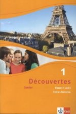 Découvertes 1. Junior für Klassen 5 und 6, m. 1 Audio-CD