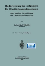 Berechnung Der Luftpumpen Fur Oberflachenkondensationen Unter Besonderer Berucksichtigung Der Turbinenkondensationen