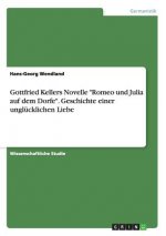 Gottfried Kellers Novelle Romeo und Julia auf dem Dorfe. Geschichte einer unglucklichen Liebe