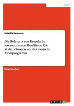 Relevanz von Respekt in internationalen Konflikten. Die Verhandlungen um das iranische Atomprogramm