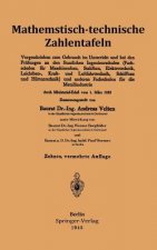 Mathematisch-Technische Zahlentafeln