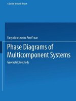 Phase Diagrams of Multicomponent Systems / Izobrazhenie Khimicheskikh Sistem s Lyubym Chislom Komponentov /