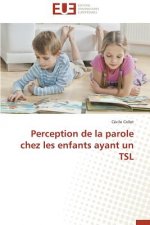 Perception de la Parole Chez Les Enfants Ayant Un Tsl