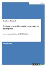 Productive word-formation processes in neologisms