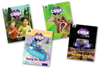 Project X CODE Extra: Yellow Book Band, Oxford Level 3: Bugtastic and Galactic Orbit, Mixed Pack of 4