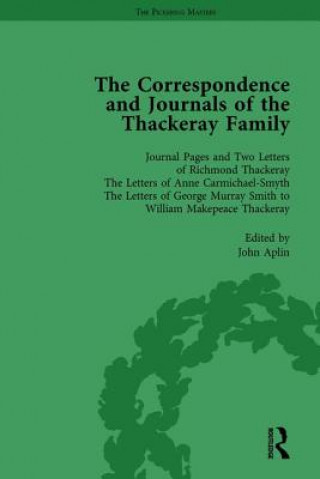 Correspondence and Journals of the Thackeray Family Vol 1