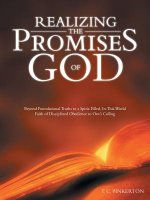Realizing the Promises of God