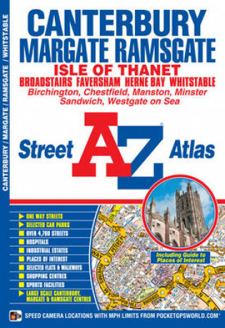 Canterbury, Margate, Ramsgate & Whitstable Street Atlas