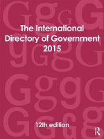 International Directory of Government 2015