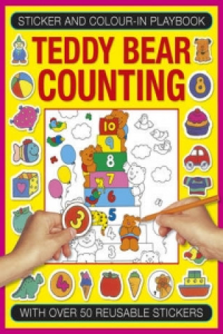 Sticker and Colour-in Playbook: Teddy Bear Counting