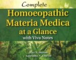 Complete Homoeopathic Materia Medica at a Glance