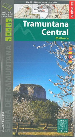 Mallorca - Tramuntana Central GR11 Map and Hiking Guide