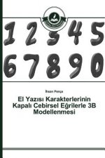 El Yazısı Karakterlerinin Kapalı Cebirsel Eğrilerle 3B Modellenmesi