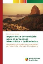 Importancia do territorio para os processos identitarios - Quilombolas