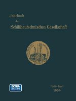 Jahrbuch Der Schiffbautechnischen Gesellschaft